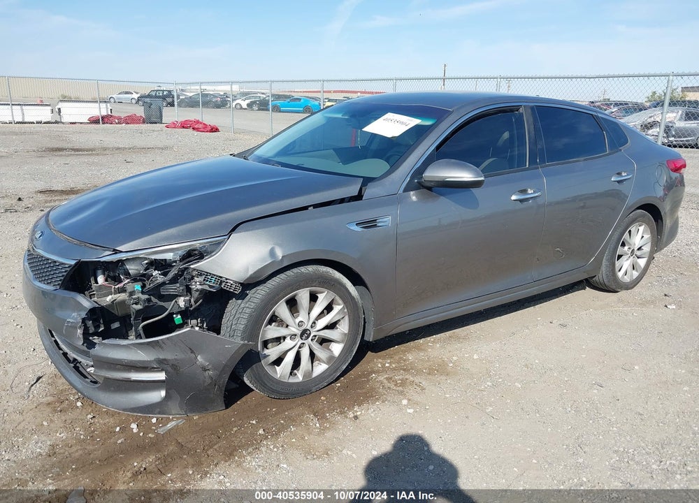 2016 KIA OPTIMA EX VIN: 5XXGU4L32GG121217