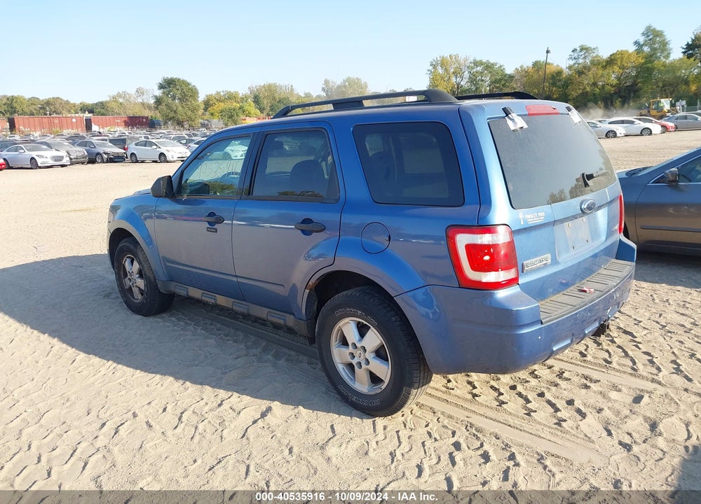 2009 FORD ESCAPE XLT VIN: 1FMCU93G49KD00538