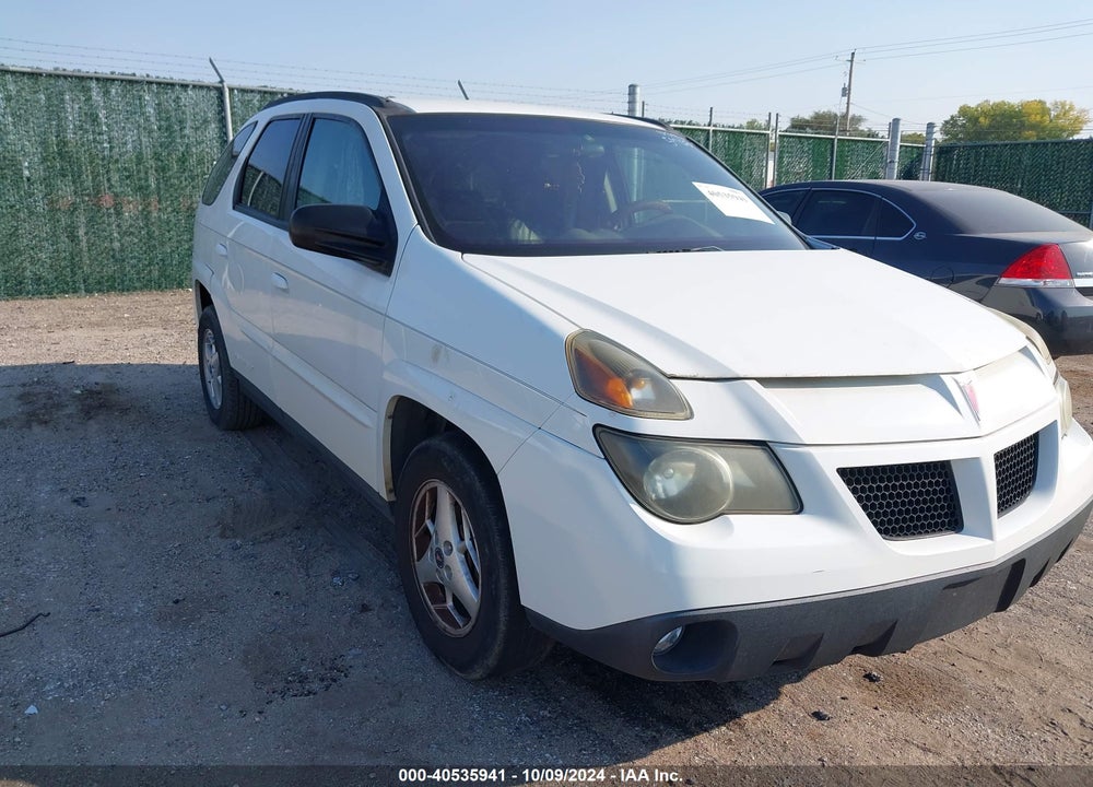 2004 PONTIAC AZTEK VIN: 3G7DA03E34S547654