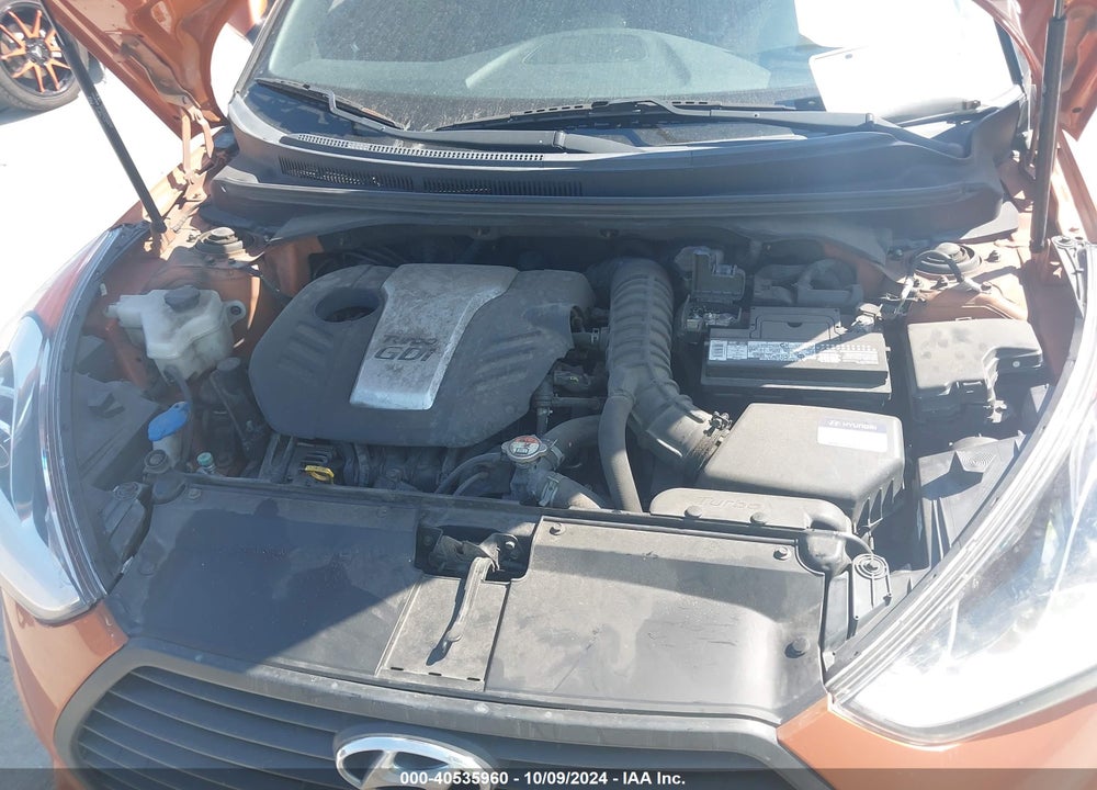 2016 HYUNDAI VELOSTER TURBO VIN: KMHTC6AE7GU275574