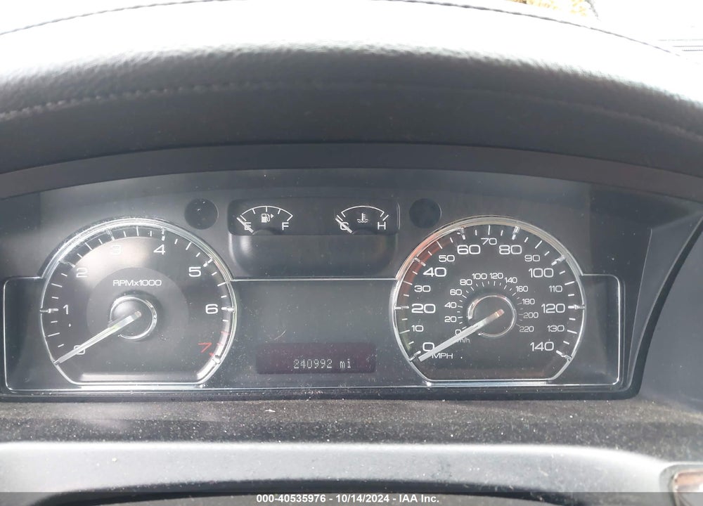2009 LINCOLN MKS VIN: 1LNHM93R99G612526