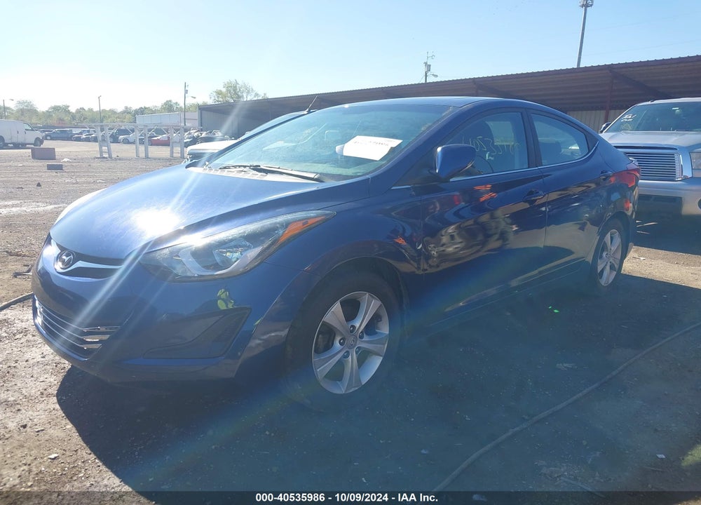 2016 HYUNDAI ELANTRA VALUE EDITION VIN: 5NPDH4AE7GH766090