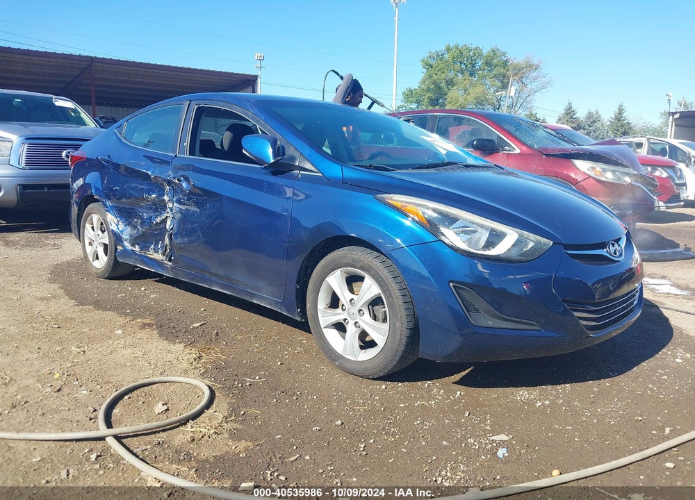 2016 HYUNDAI ELANTRA VALUE EDITION VIN: 5NPDH4AE7GH766090