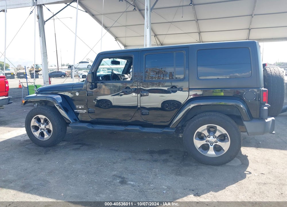 2016 JEEP WRANGLER UNLIMITED SAHARA VIN: 1C4BJWEG3GL135402