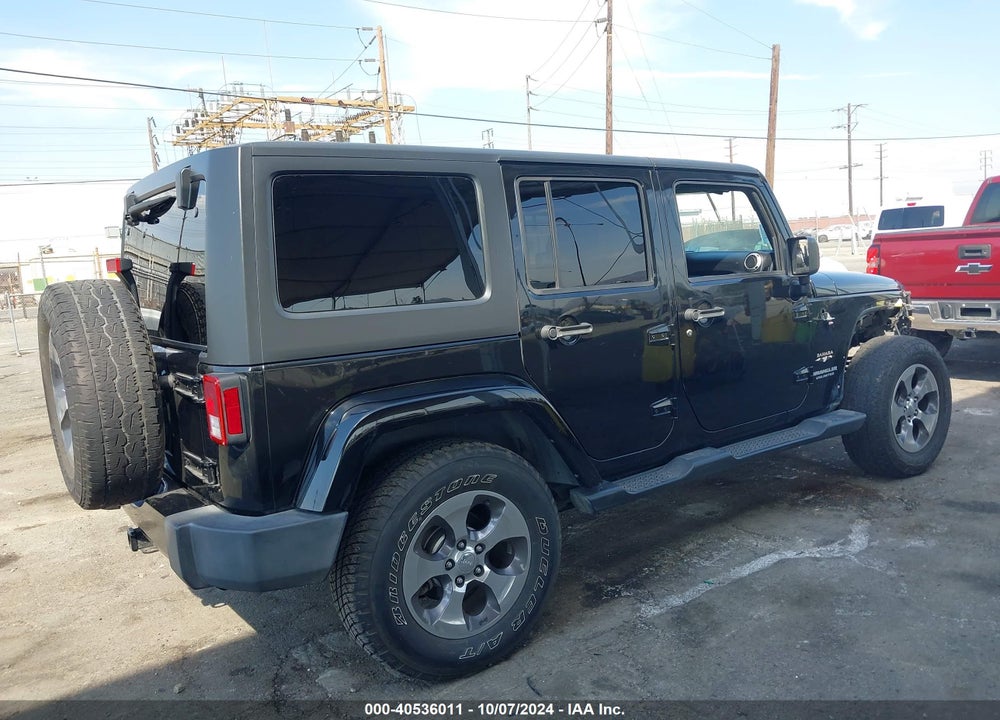 2016 JEEP WRANGLER UNLIMITED SAHARA VIN: 1C4BJWEG3GL135402