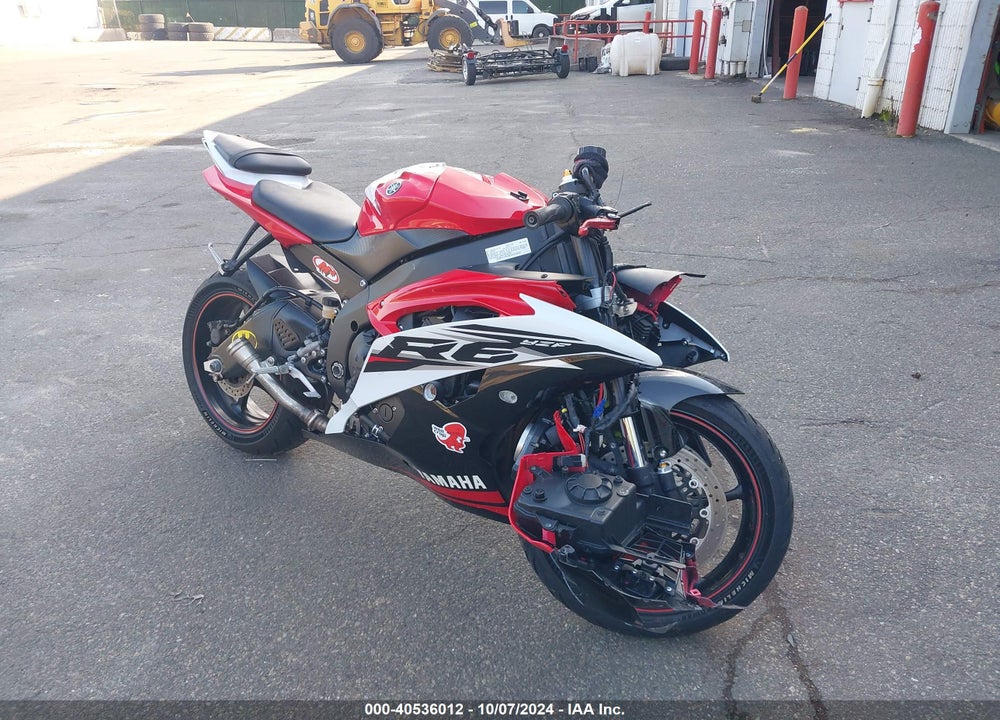 2014 YAMAHA YZFR6 VIN: JYARJ16E9EA030835