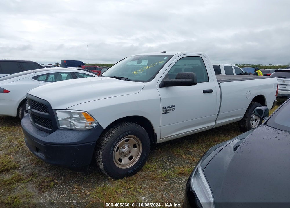 2021 RAM 1500 CLASSIC TRADESMAN 4X2 8' BOX VIN: 3C6JR6DG8MG705349