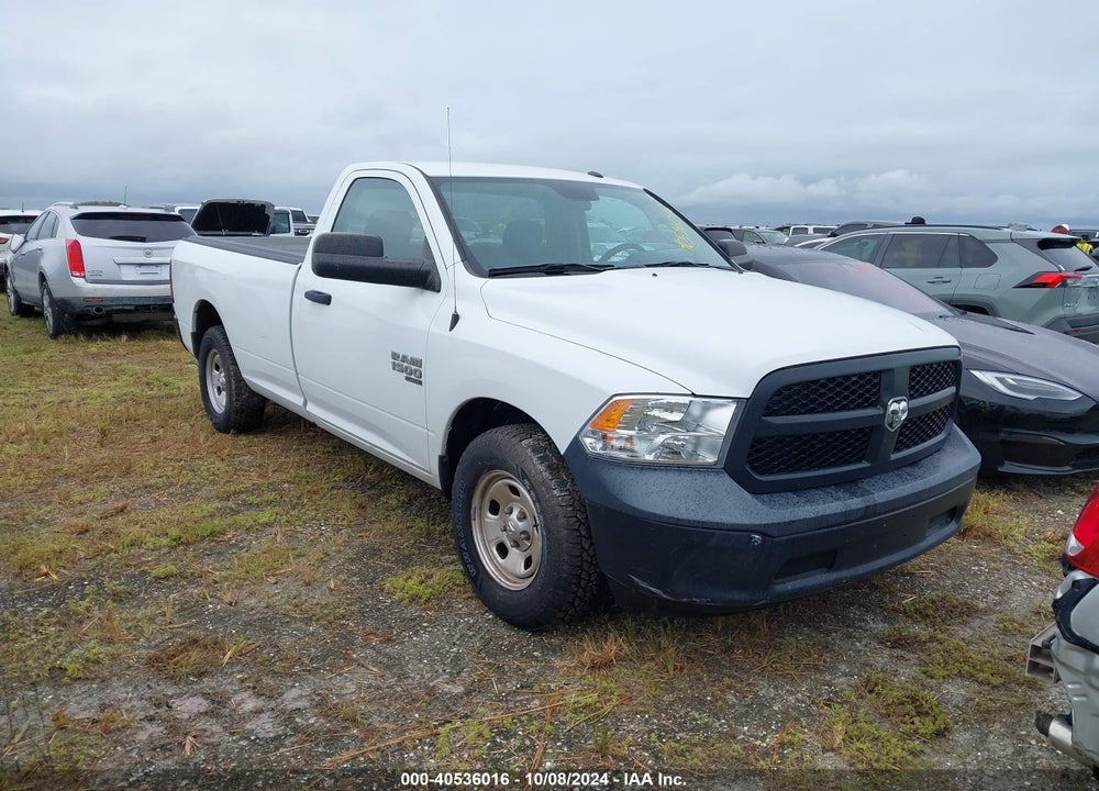 2021 RAM 1500 CLASSIC TRADESMAN 4X2 8' BOX VIN: 3C6JR6DG8MG705349