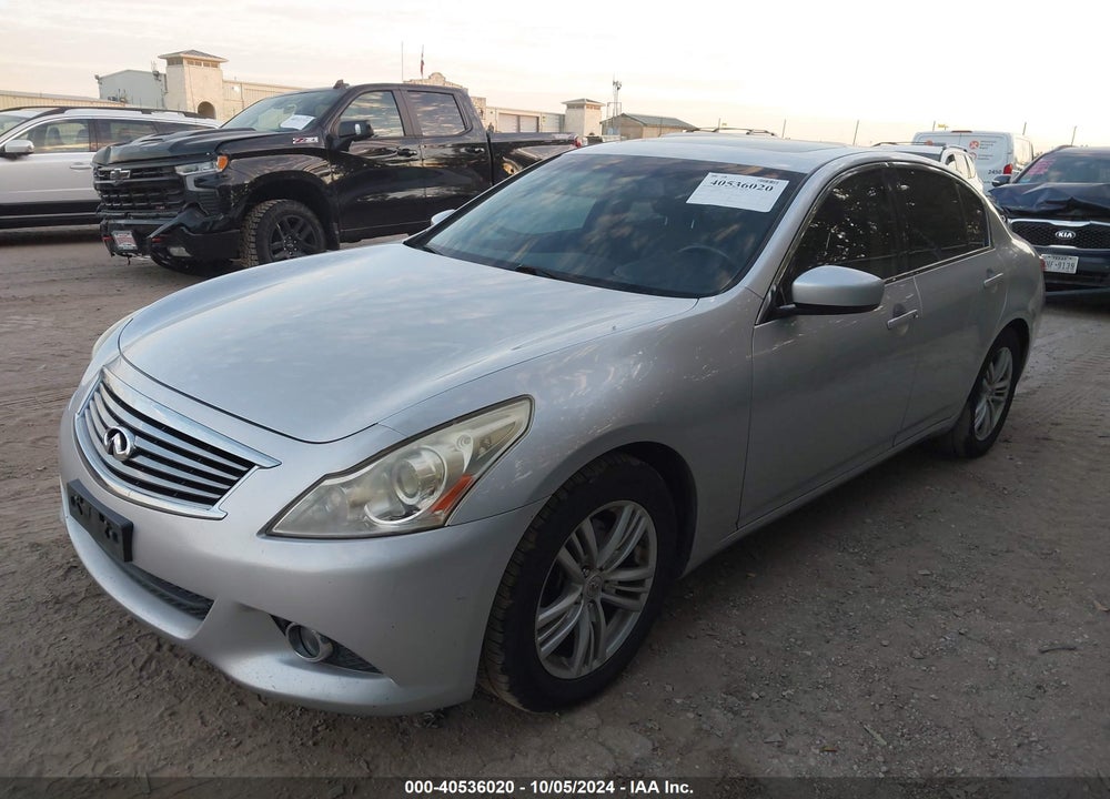 2012 INFINITI G25 JOURNEY VIN: JN1DV6AP9CM810518