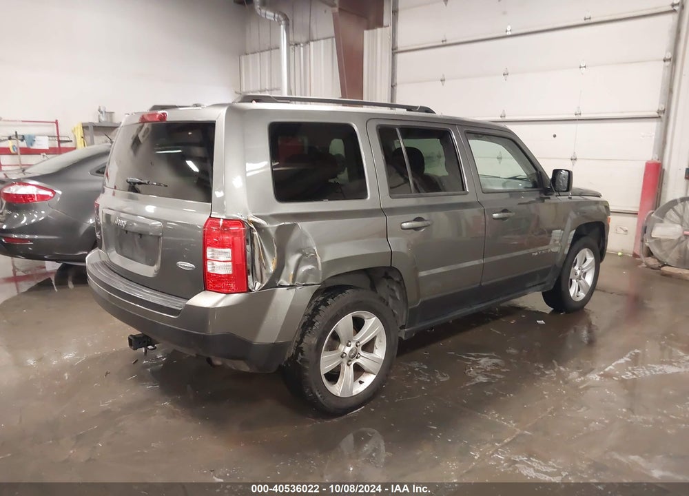 2014 JEEP PATRIOT LATITUDE VIN: 1C4NJRFB0ED500773