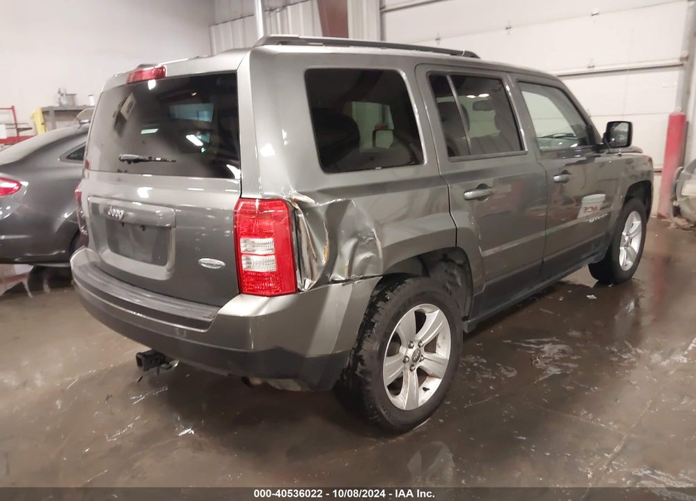 2014 JEEP PATRIOT LATITUDE VIN: 1C4NJRFB0ED500773