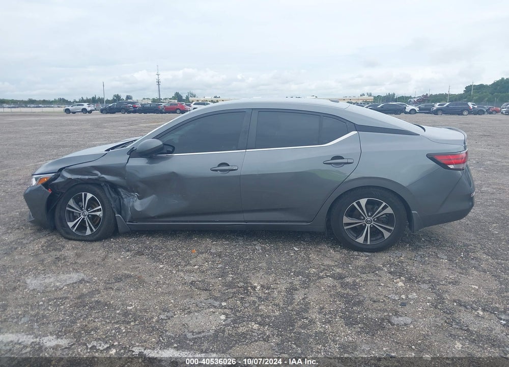 2021 NISSAN SENTRA SV XTRONIC CVT VIN: 3N1AB8CV7MY297495