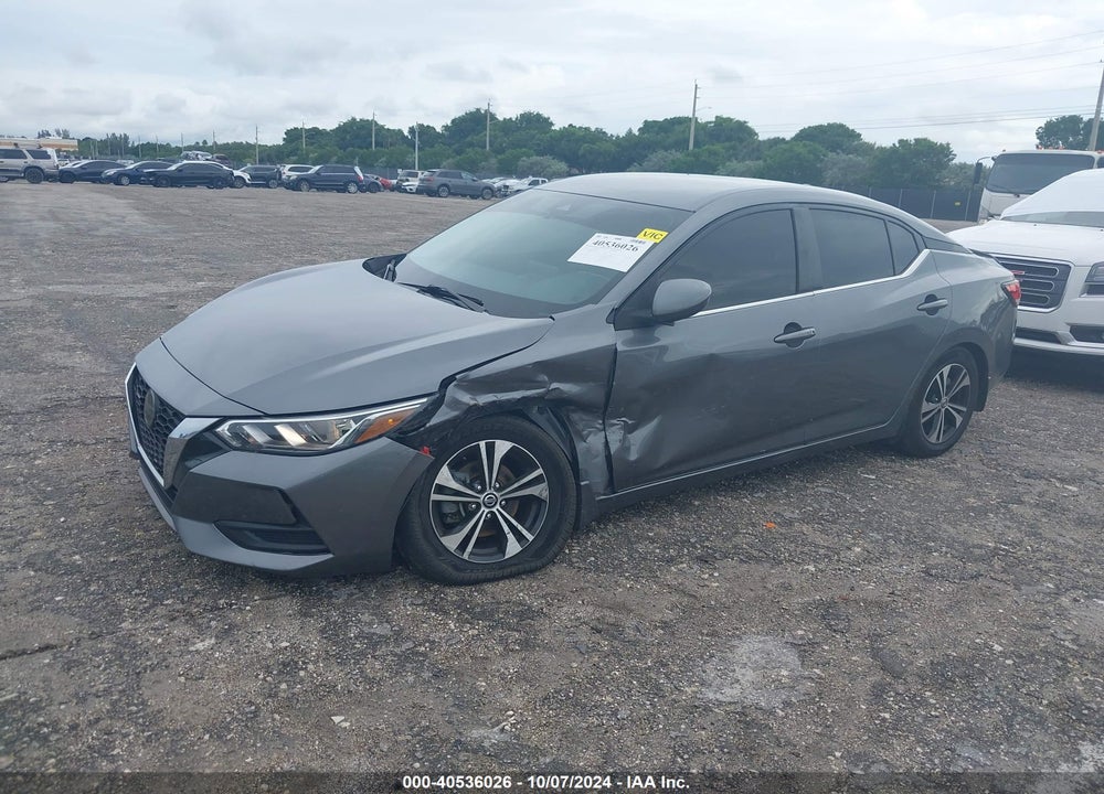 2021 NISSAN SENTRA SV XTRONIC CVT VIN: 3N1AB8CV7MY297495