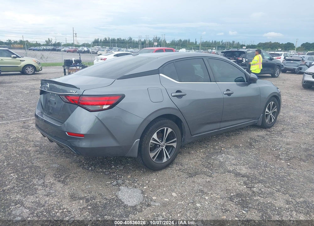 2021 NISSAN SENTRA SV XTRONIC CVT VIN: 3N1AB8CV7MY297495