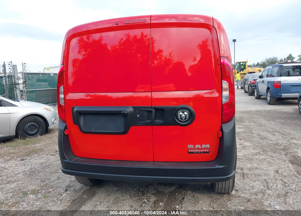 2016 RAM PROMASTER CITY TRADESMAN VIN: ZFBERFAT1G6B05876