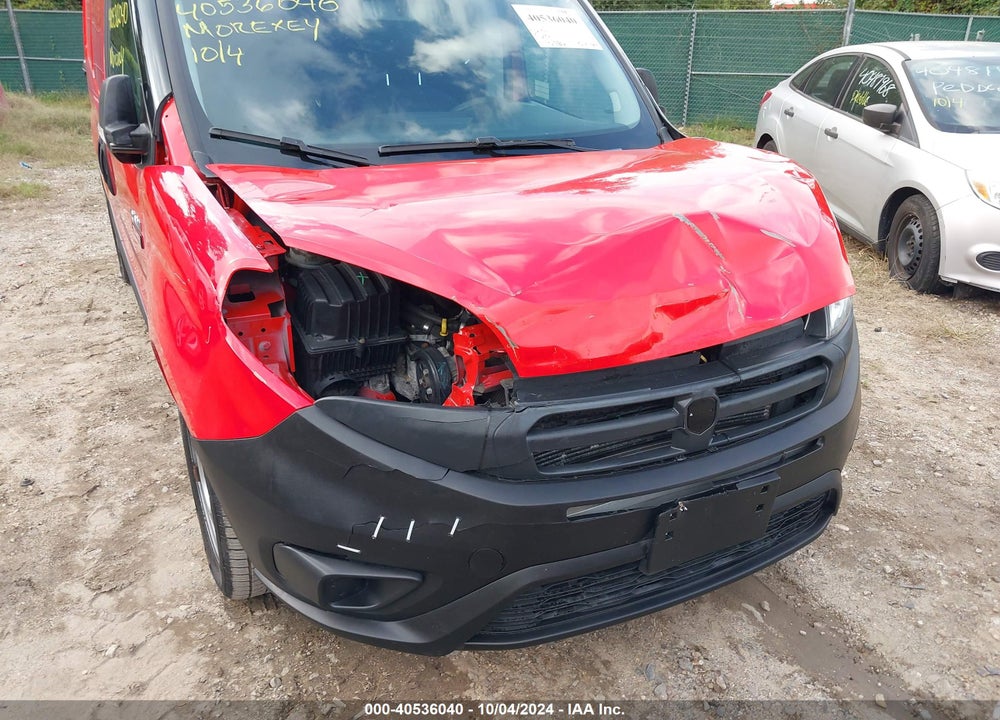 2016 RAM PROMASTER CITY TRADESMAN VIN: ZFBERFAT1G6B05876