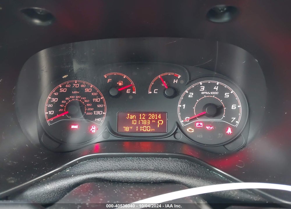 2016 RAM PROMASTER CITY TRADESMAN VIN: ZFBERFAT1G6B05876