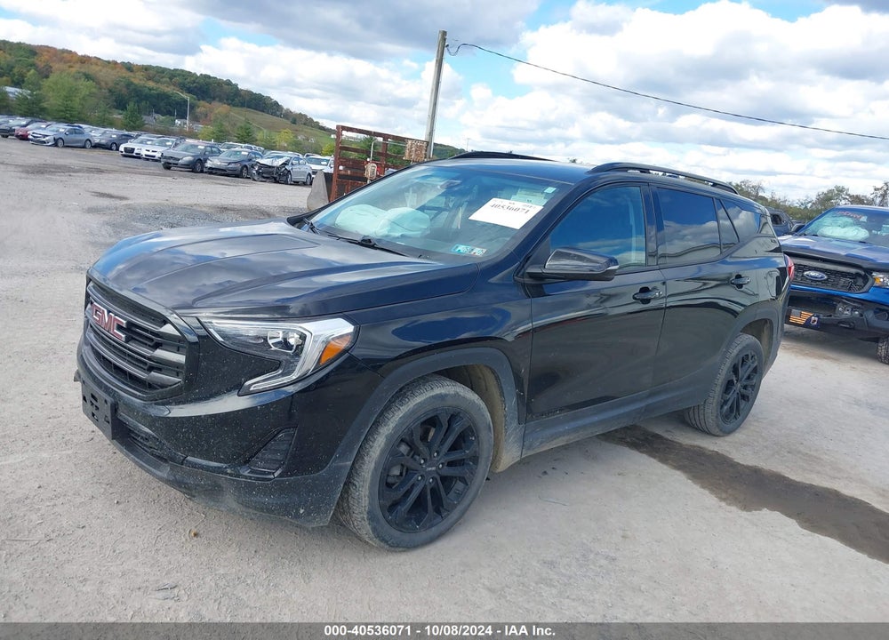 2020 GMC TERRAIN AWD SLE VIN: 3GKALTEV3LL307496