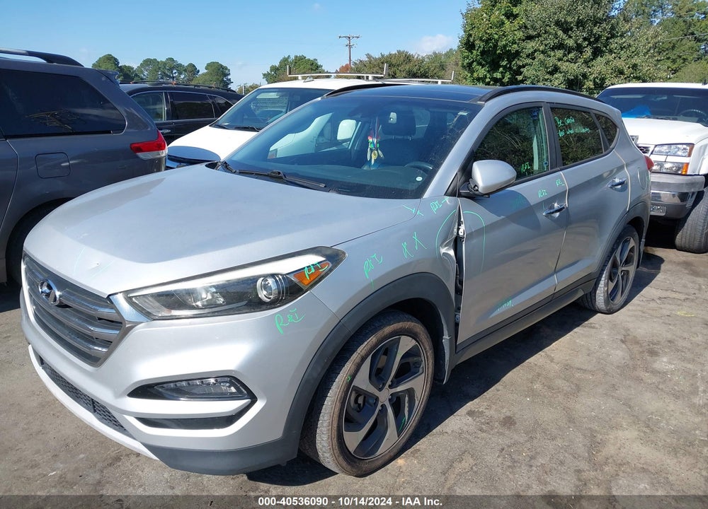 2017 HYUNDAI TUCSON LIMITED VIN: KM8J33A2XHU344335