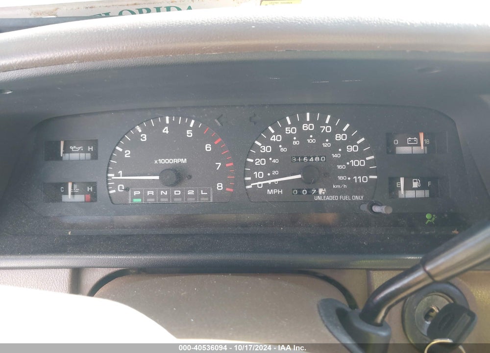 1996 TOYOTA T100 XTRACAB SR5 VIN: JT4UN24D8T0029083