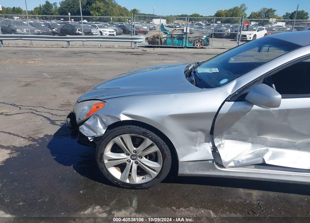2010 HYUNDAI GENESIS 2.0T VIN: KMHHT6KDXAU025717