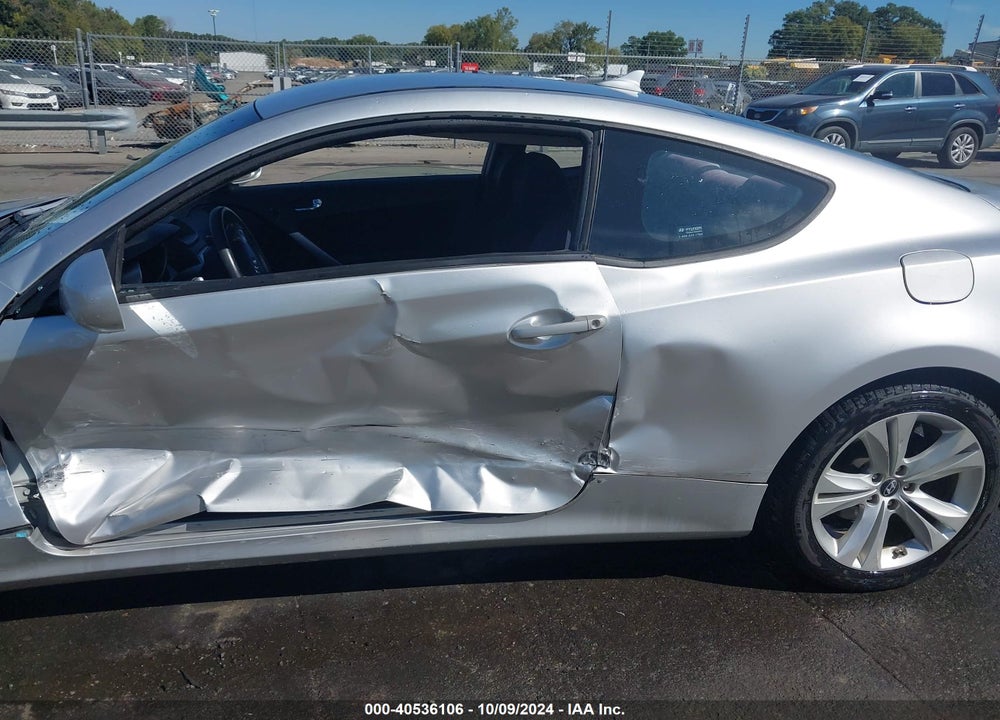 2010 HYUNDAI GENESIS 2.0T VIN: KMHHT6KDXAU025717
