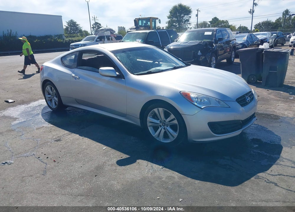 2010 HYUNDAI GENESIS 2.0T VIN: KMHHT6KDXAU025717