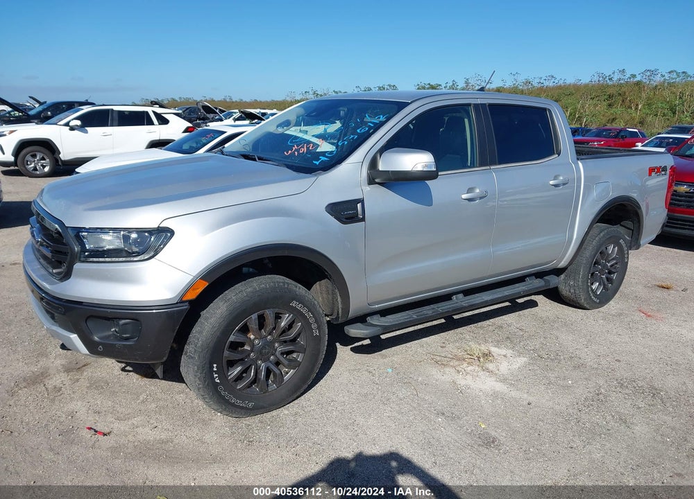 2019 FORD RANGER LARIAT VIN: 1FTER4FH5KLB05828