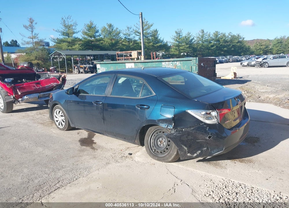 2019 TOYOTA COROLLA LE VIN: 5YFBURHE8KP930061