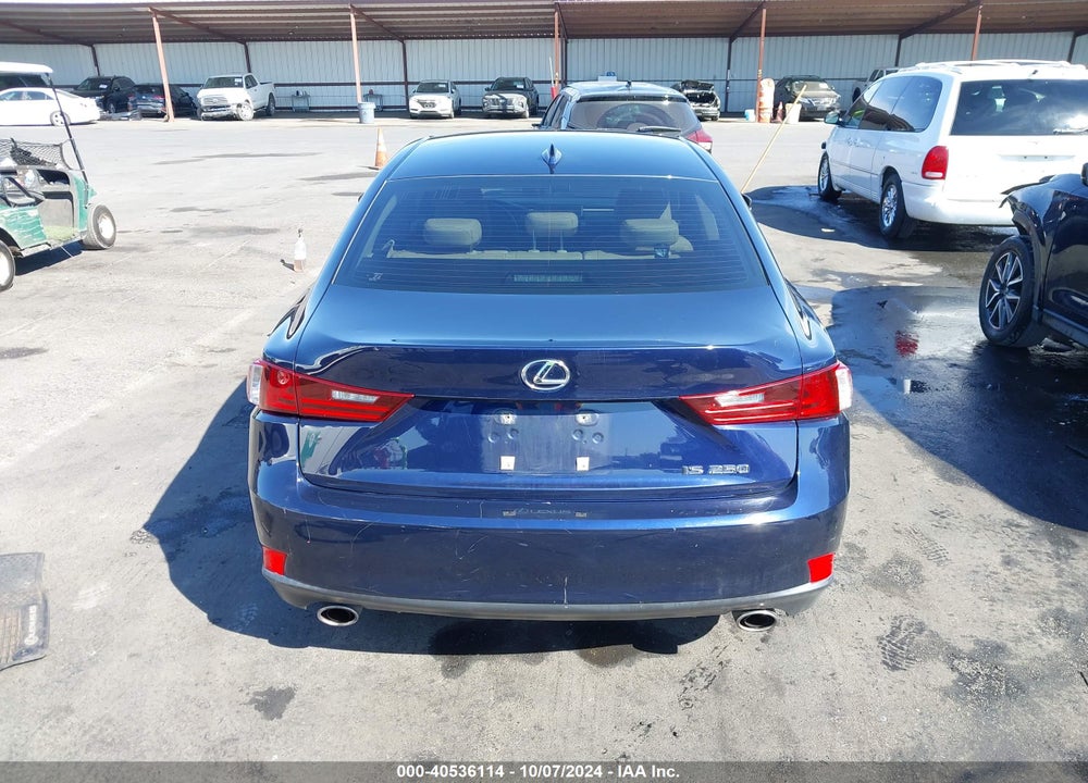 2014 LEXUS IS 250 VIN: JTHBF1D25E5014719