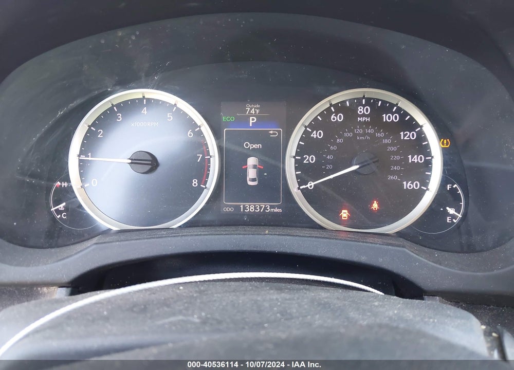 2014 LEXUS IS 250 VIN: JTHBF1D25E5014719