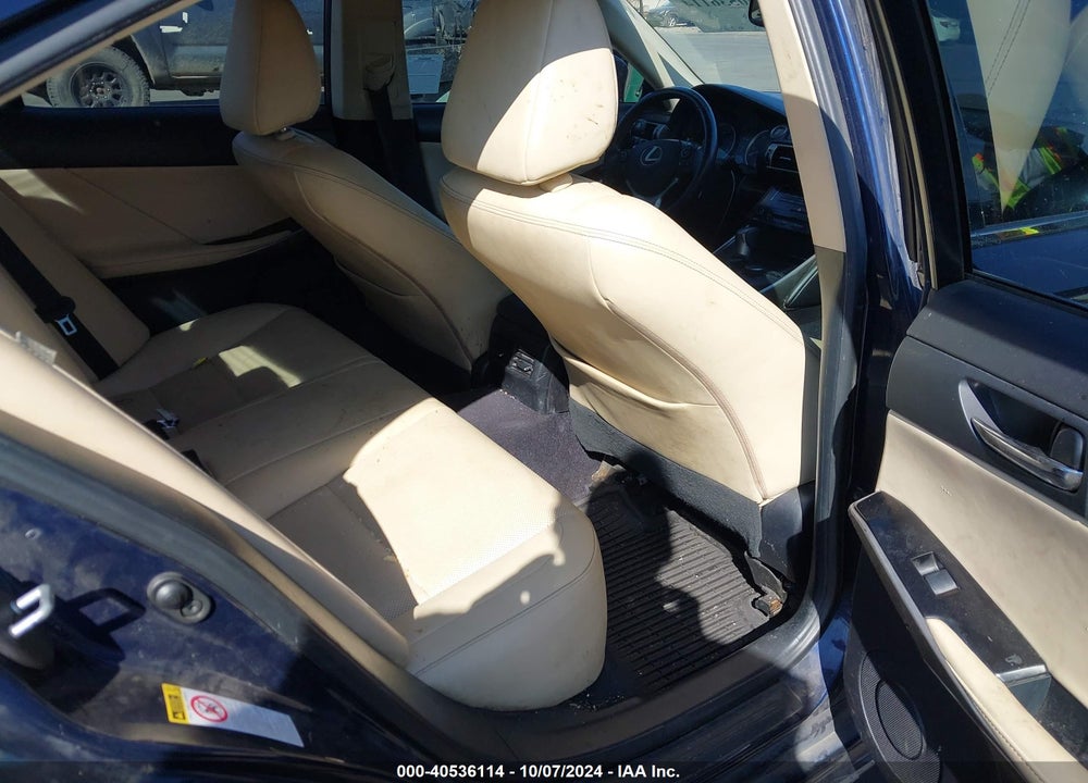 2014 LEXUS IS 250 VIN: JTHBF1D25E5014719