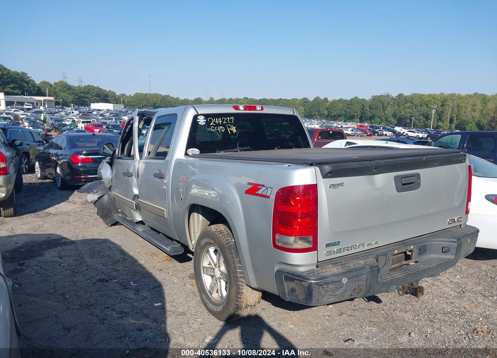 2011 GMC SIERRA 1500 SLE VIN: 3GTP1VE0XBG307014
