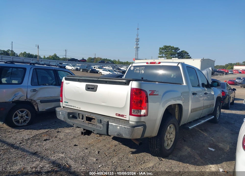 2011 GMC SIERRA 1500 SLE VIN: 3GTP1VE0XBG307014