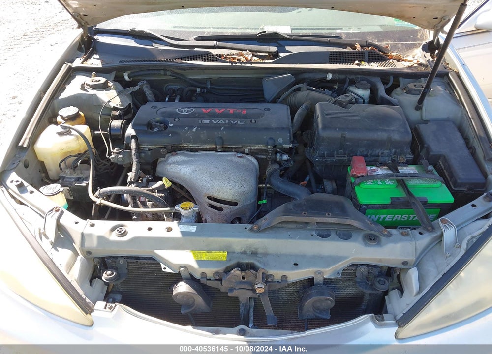 2004 TOYOTA CAMRY LE VIN: 4T1BE32K04U856936