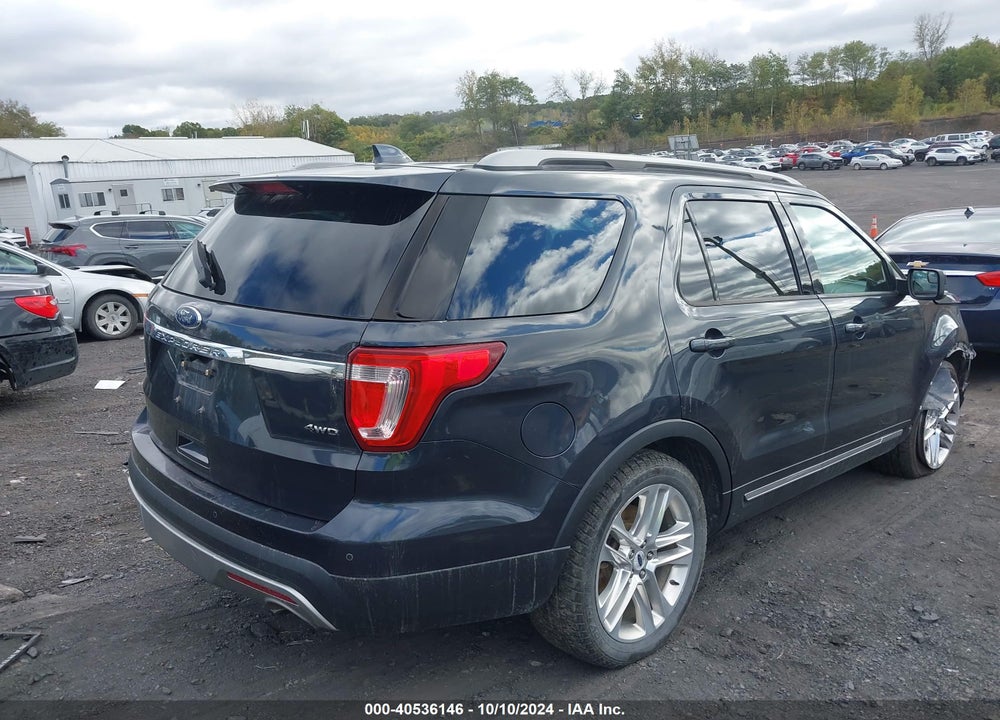 2017 FORD EXPLORER XLT VIN: 1FM5K8D8XHGE17879