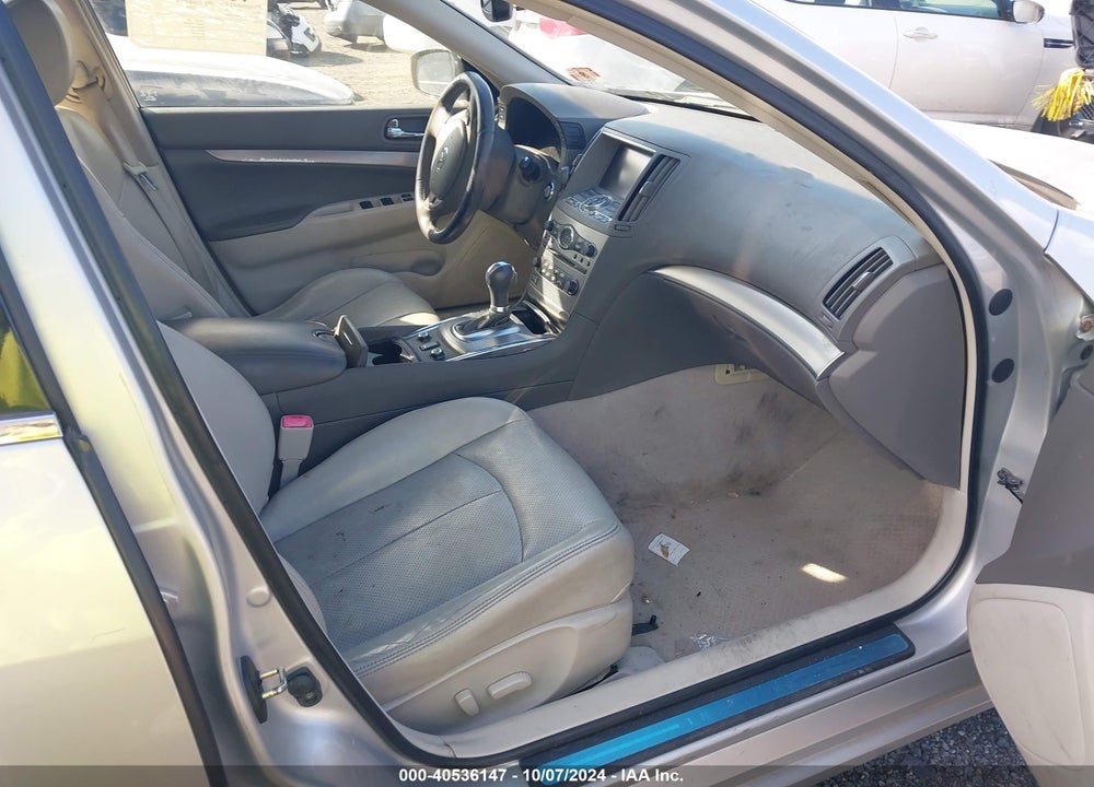 2012 INFINITI G25X VIN: JN1DV6AR0CM730672