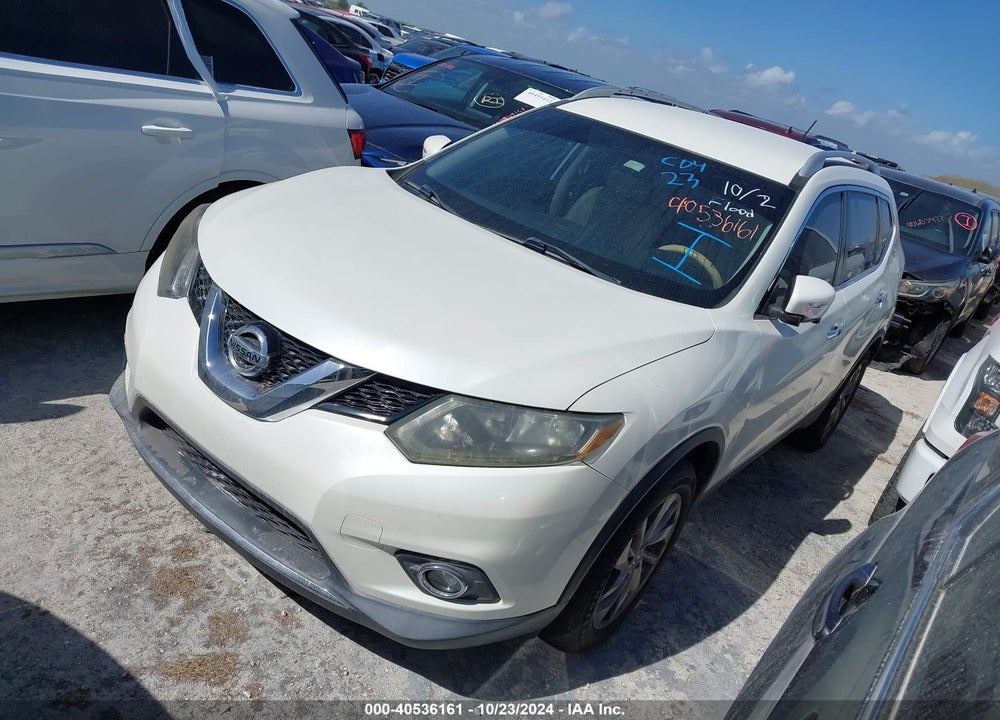 2015 NISSAN ROGUE SL VIN: 5N1AT2MT3FC852678