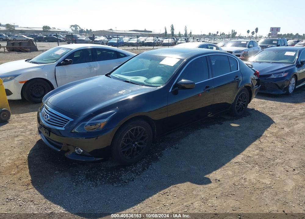 2012 INFINITI G37 JOURNEY VIN: JN1CV6AP2CM934674