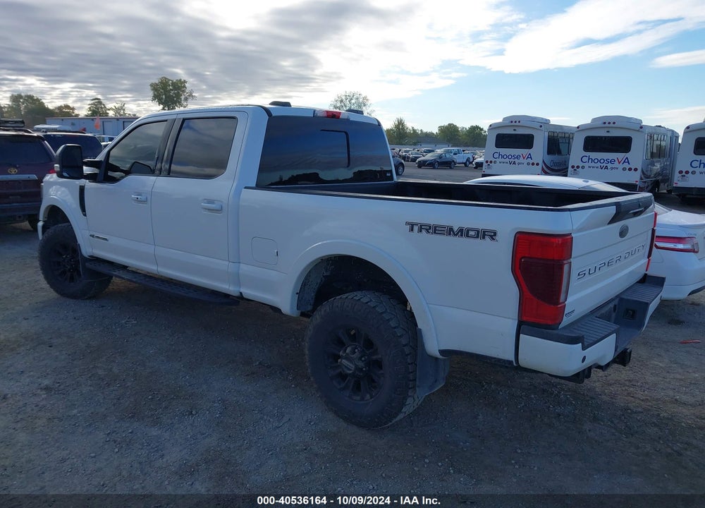 2022 FORD F-250 LARIAT VIN: 1FT8W2BT4NED87747