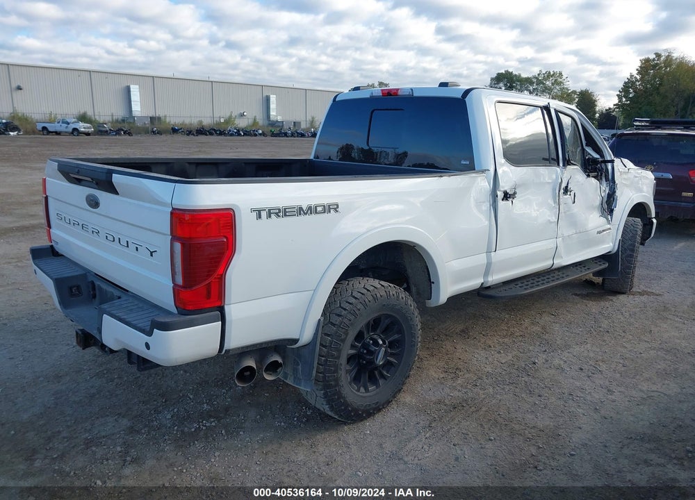 2022 FORD F-250 LARIAT VIN: 1FT8W2BT4NED87747