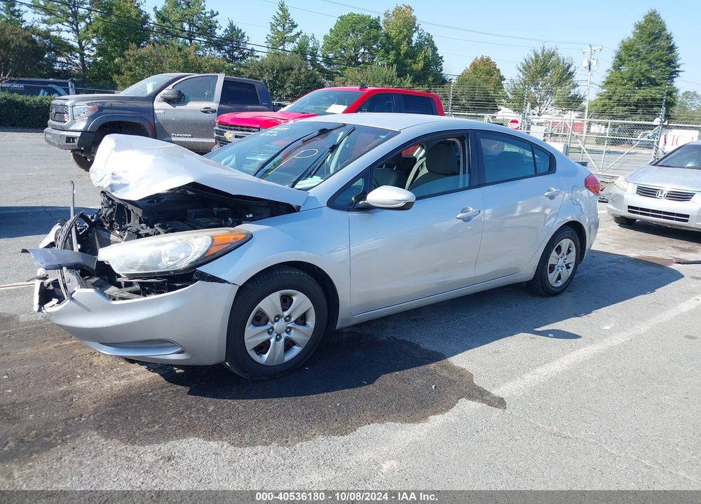 2015 KIA FORTE LX VIN: KNAFK4A6XF5431209
