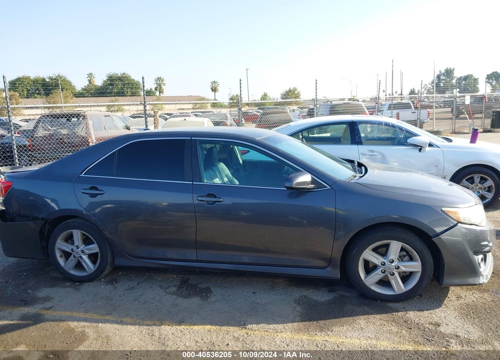 2012 TOYOTA CAMRY SE VIN: 4T1BF1FK2CU086409