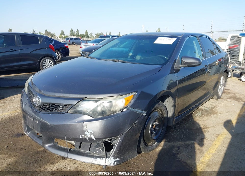 2012 TOYOTA CAMRY SE VIN: 4T1BF1FK2CU086409