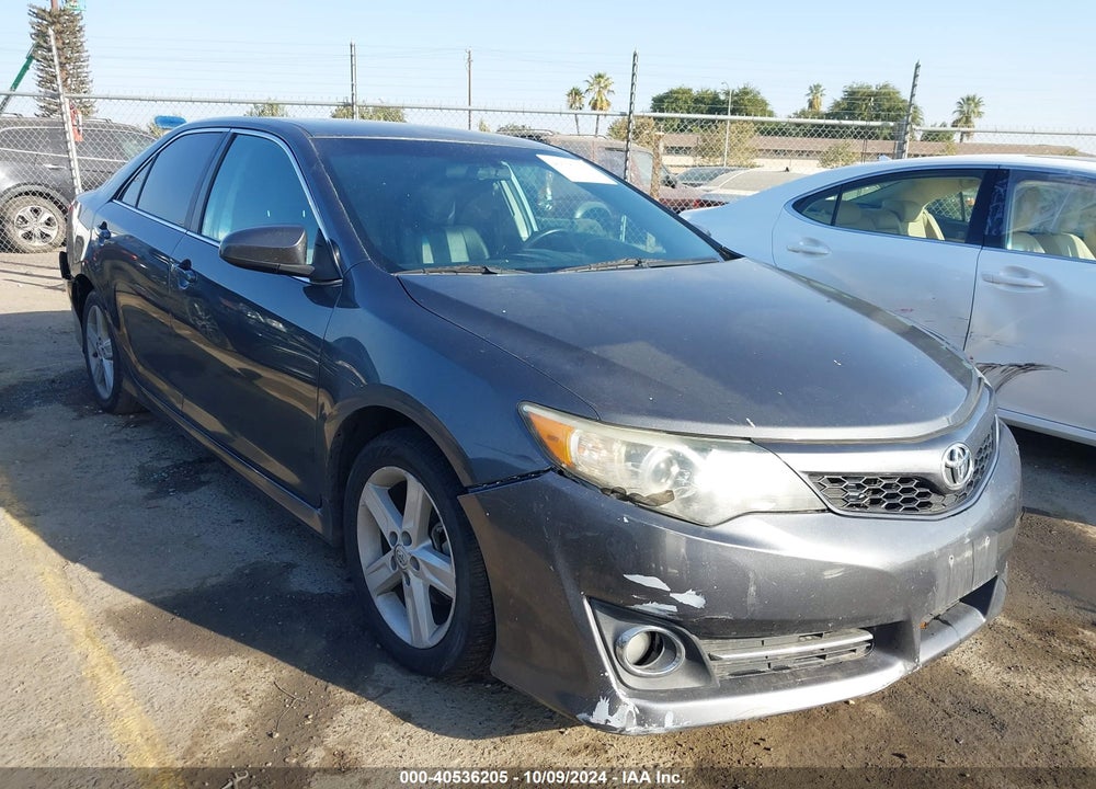 2012 TOYOTA CAMRY SE VIN: 4T1BF1FK2CU086409