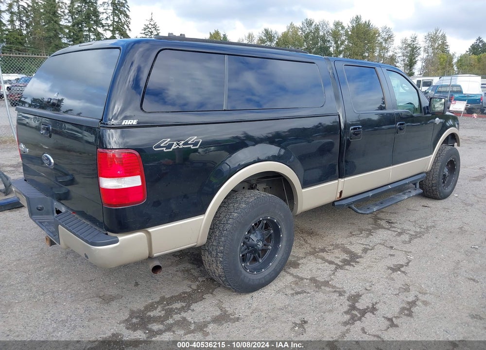 2008 FORD F-150 KING RANCH VIN: 1FTPW14VX8KF01499
