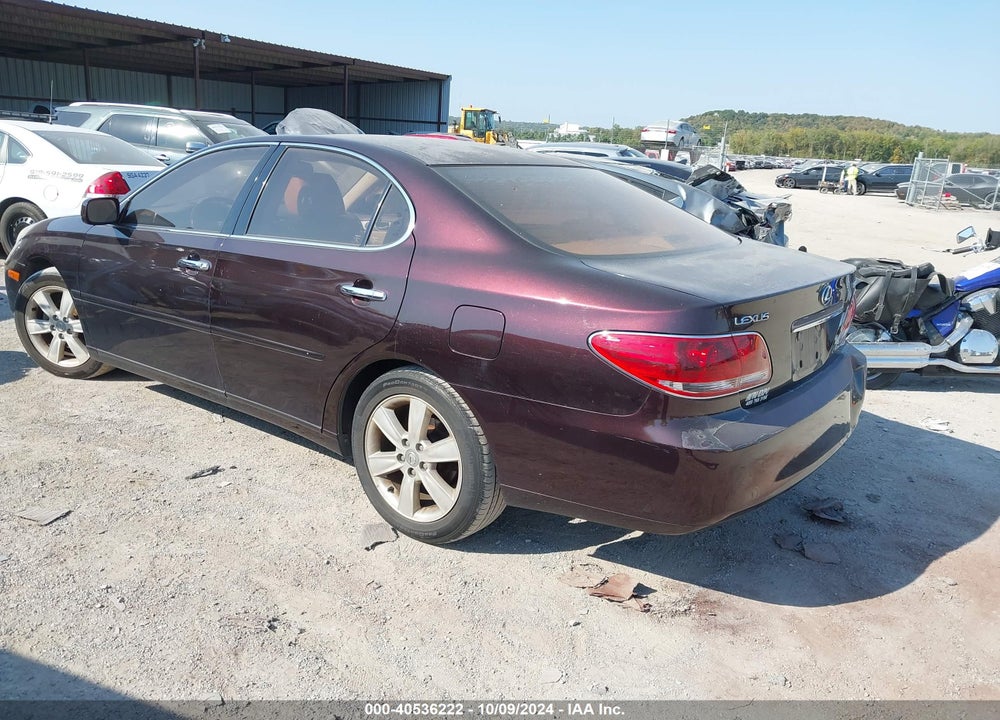 2006 LEXUS ES 330 VIN: JTHBA30G265150674