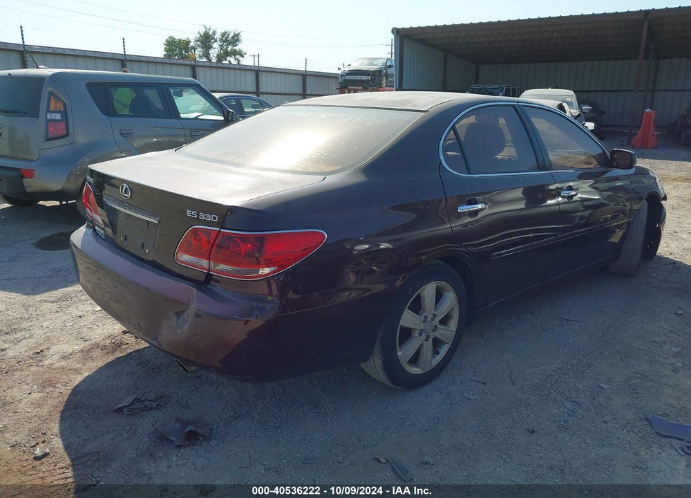 2006 LEXUS ES 330 VIN: JTHBA30G265150674