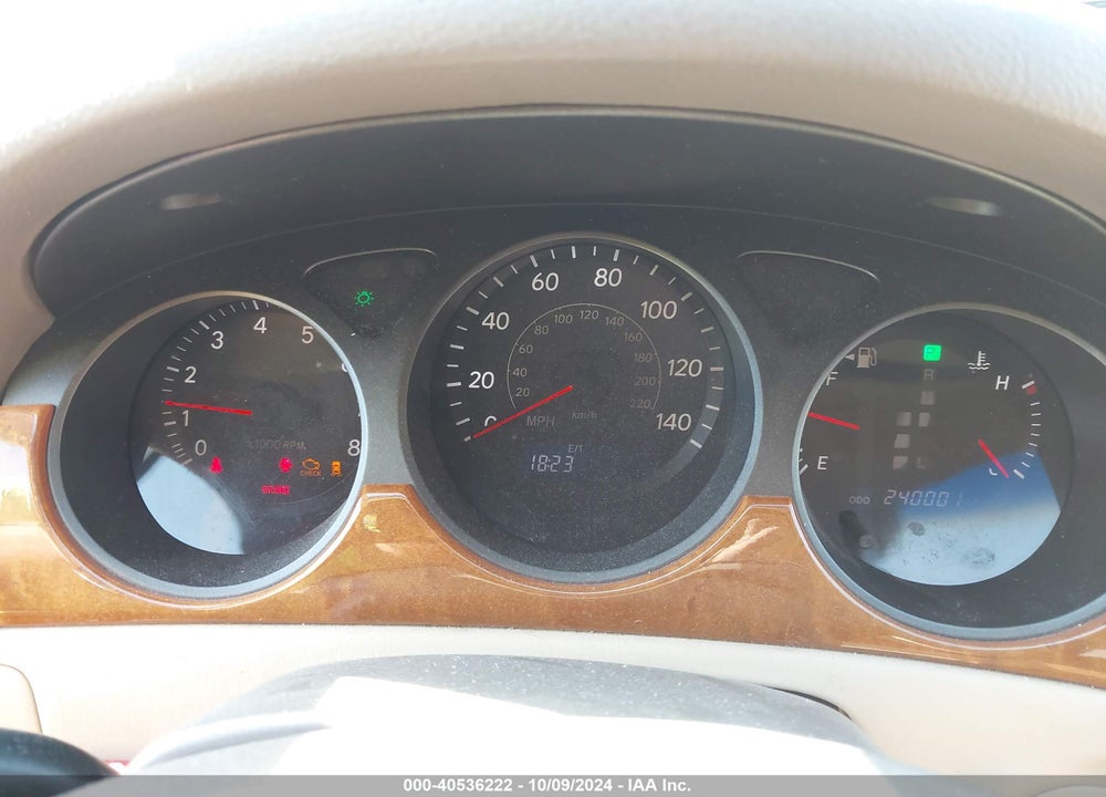 2006 LEXUS ES 330 VIN: JTHBA30G265150674