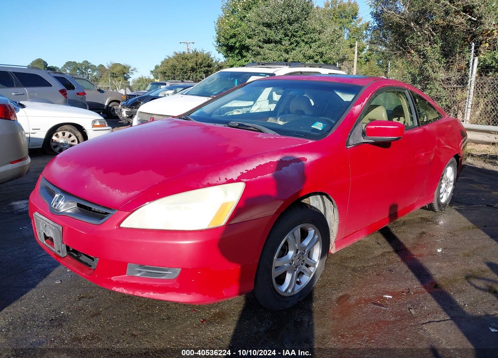 2006 HONDA ACCORD 2.4 EX VIN: 1HGCM72696A002412